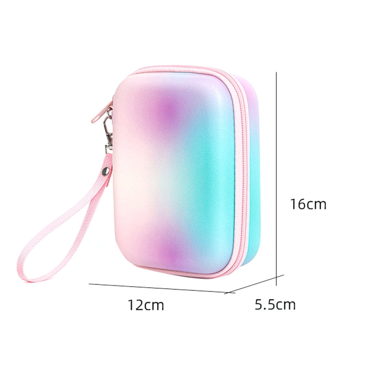 For FUJIFILM Instax Mini EVO / Link2 Printer Hard Shell EVA Storage Bag(Gradient Color) by buy2fix