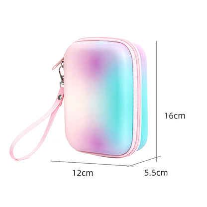 For FUJIFILM Instax Mini EVO / Link2 Printer Hard Shell EVA Storage Bag(Gradient Color) by buy2fix