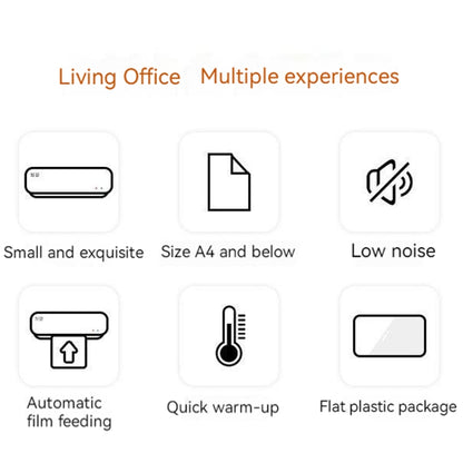 A4 Hot Cold Laminator Machine Photo Documents Hot Lamination UK Plug by buy2fix