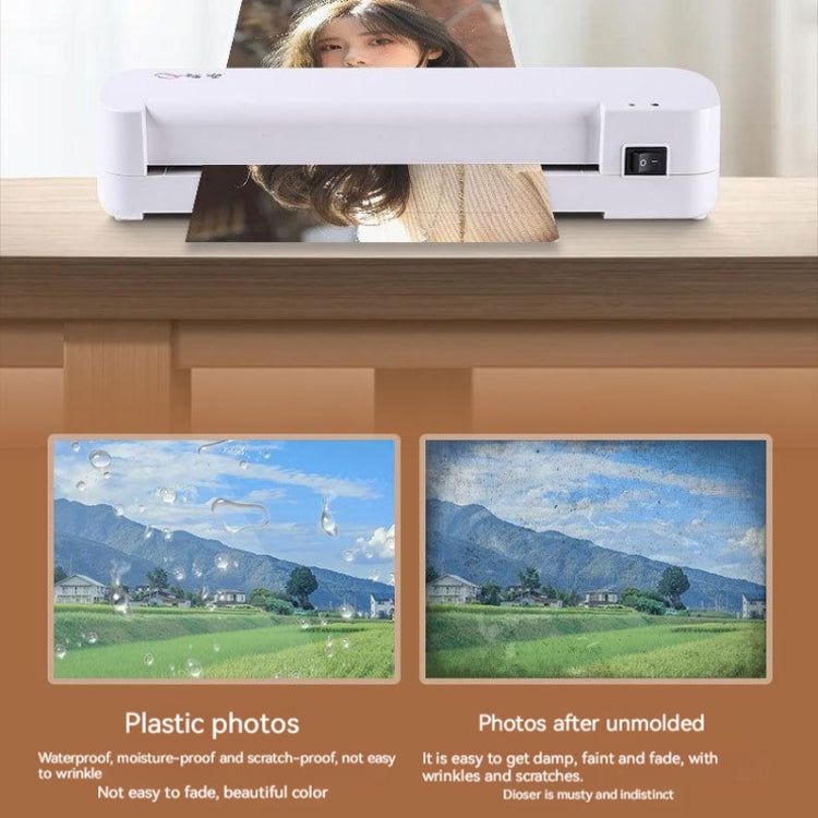 A4 Hot Cold Laminator Machine Photo Documents Hot Lamination UK Plug by buy2fix