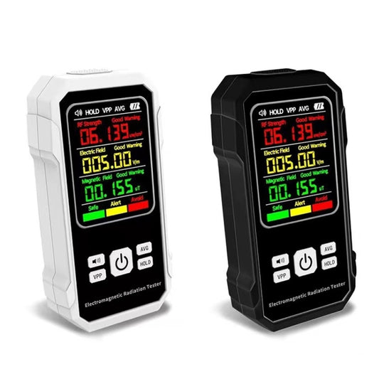Electromagnetic Radiation Detector High Frequency Radiation Detector(White) - Radiation Detector by buy2fix | Online Shopping UK | buy2fix