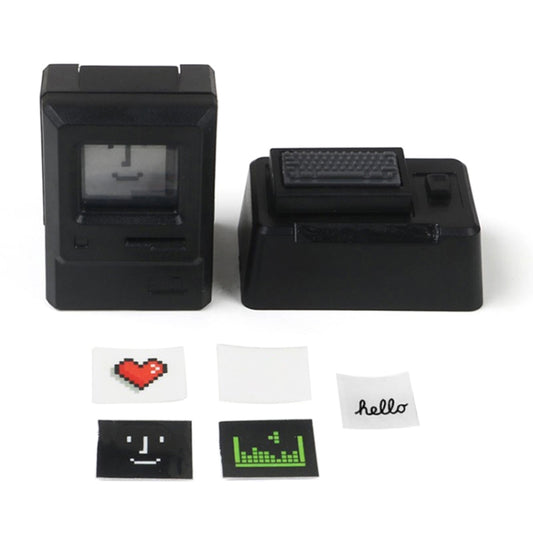 Mechanical Keyboard MAC Retro Light Transmission Keycap(Black) by buy2fix