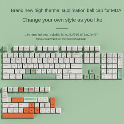 82 Keys Bluetooth Wireless 3-mode RGB Hot-plug Customized Mechanical Keyboard Kit + Keycap(White) by buy2fix