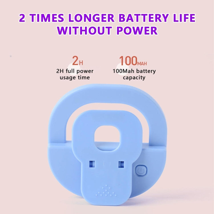 Mobile Phone Fill Light Rechargeable Clip Ring Selfie Light(Blue) - Ring Light by buy2fix | Online Shopping UK | buy2fix