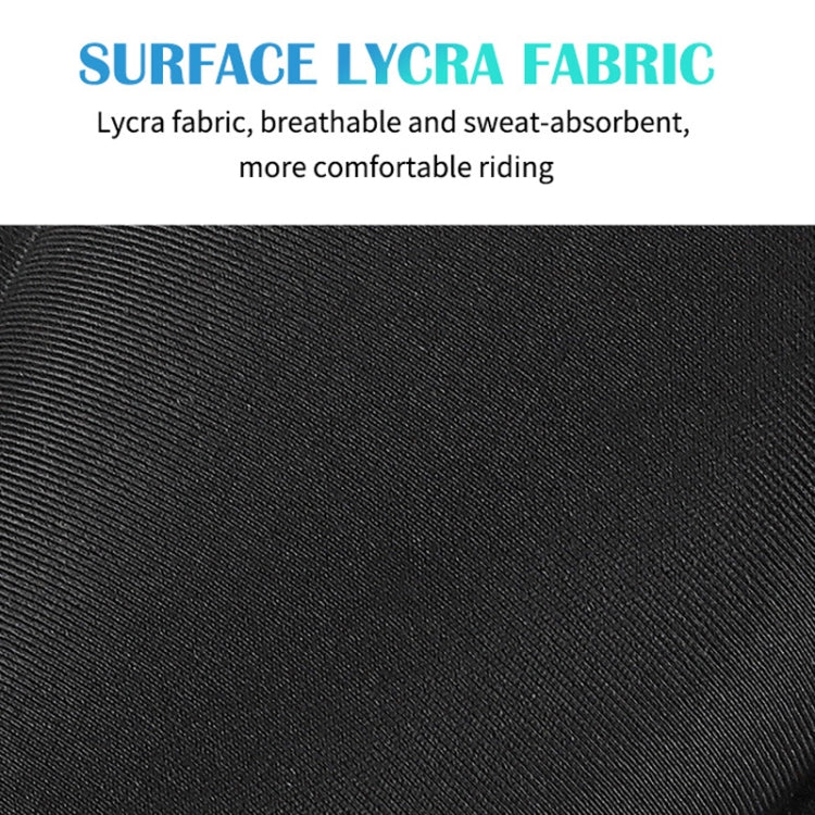 WEST BIKING Bike Cushion Cover Thick Silicone Quick Release Seat Cushion(Black) by WEST BIKING