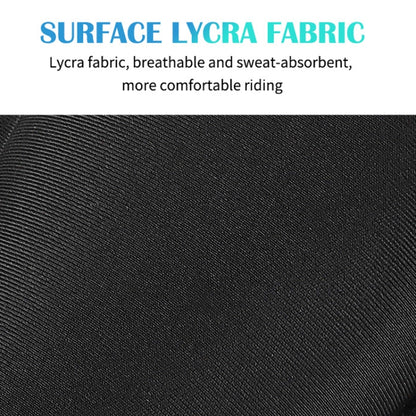 WEST BIKING Bike Cushion Cover Thick Silicone Quick Release Seat Cushion(Black) by WEST BIKING