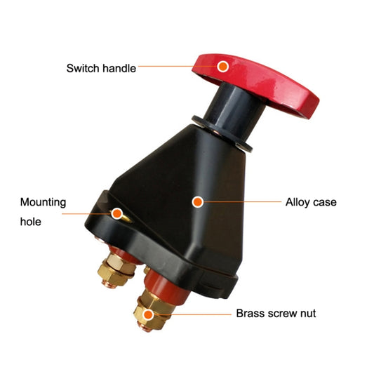 Ship Yacht Power Supply Power-off Switch Battery High Current Protection Control Switch - Car Switches by buy2fix | Online Shopping UK | buy2fix