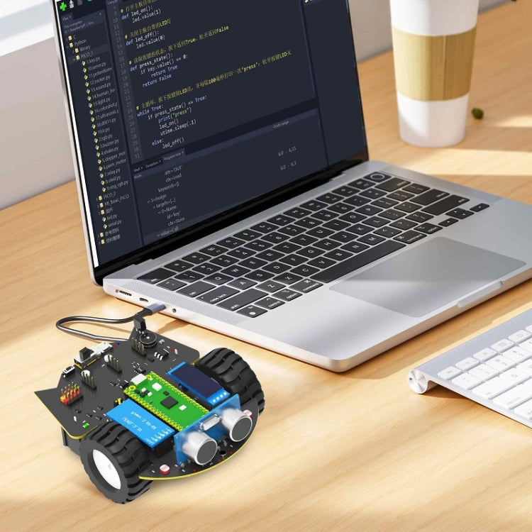 Yahboom Python Programming Smart Car Development Board Kit For Raspberry Pi Pico(Pico Robot) - Robotics Accessories by Yahboom | Online Shopping UK | buy2fix