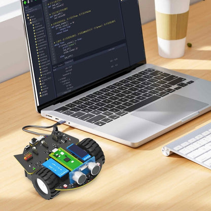 Yahboom Python Programming Smart Car Development Board Kit For Raspberry Pi Pico(Pico Robot) - Robotics Accessories by Yahboom | Online Shopping UK | buy2fix