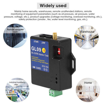 GL09-B 3G 8 Channel GSM SMS Alarm System Module For Battery Operated  Alert - Module by buy2fix | Online Shopping UK | buy2fix