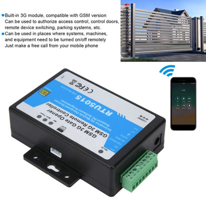 RTU5015  3G/GSM Version Gate Opener Mobile Phone Remote Controller Relay Switch - Module by buy2fix | Online Shopping UK | buy2fix