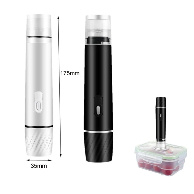 Handheld Vacuum Machine Rechargeable Food Preservation Compression Storage Machine(White) - Preservation Supplies by buy2fix | Online Shopping UK | buy2fix