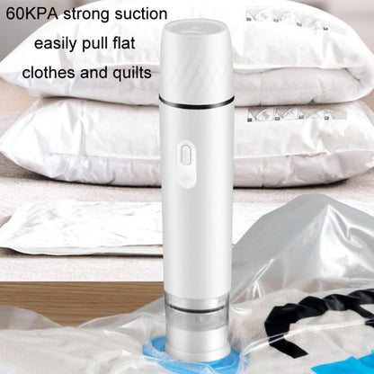 Handheld Vacuum Machine Rechargeable Food Preservation Compression Storage Machine(White) - Preservation Supplies by buy2fix | Online Shopping UK | buy2fix