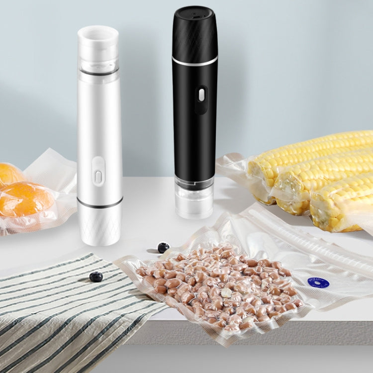 Handheld Vacuum Machine Rechargeable Food Preservation Compression Storage Machine(White) - Preservation Supplies by buy2fix | Online Shopping UK | buy2fix