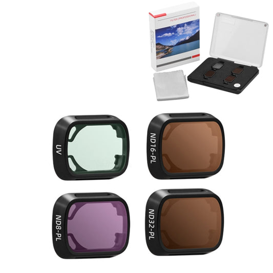 For DJI MINI3/MINI 3PRO BRDRC Filter Protective Glass, Style: 4pcs/set UV+ND8PL+ND16pl+ND32PL - Other by BRDRC | Online Shopping UK | buy2fix