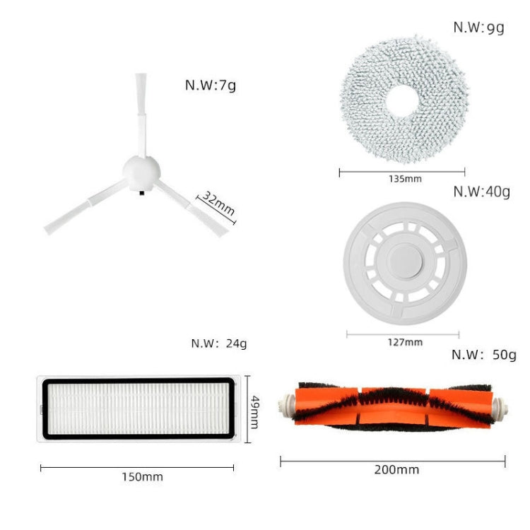 For Xiaomi Dreame S10/S10 Pro Vacuum Cleaner Filter - For Xiaomi Accessories by buy2fix | Online Shopping UK | buy2fix