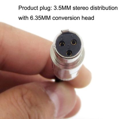 1.2m For K240 / K141 / K271 / K702 / Q701 / K712 Headphone Cable Mini Cartoon Head Upgrade Line(Black) - Headset Accessories by buy2fix | Online Shopping UK | buy2fix