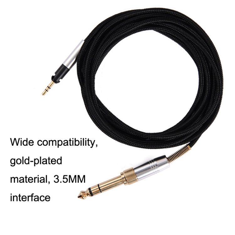2m For Sennheiser HD518 / HD558 / HD598 / M40X / M50X Headset Upgrade Cable by buy2fix