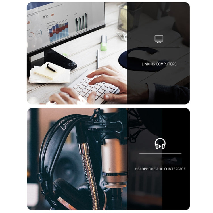 2m For Sennheiser HD518 / HD558 / HD598 / M40X / M50X Headset Upgrade Cable by buy2fix