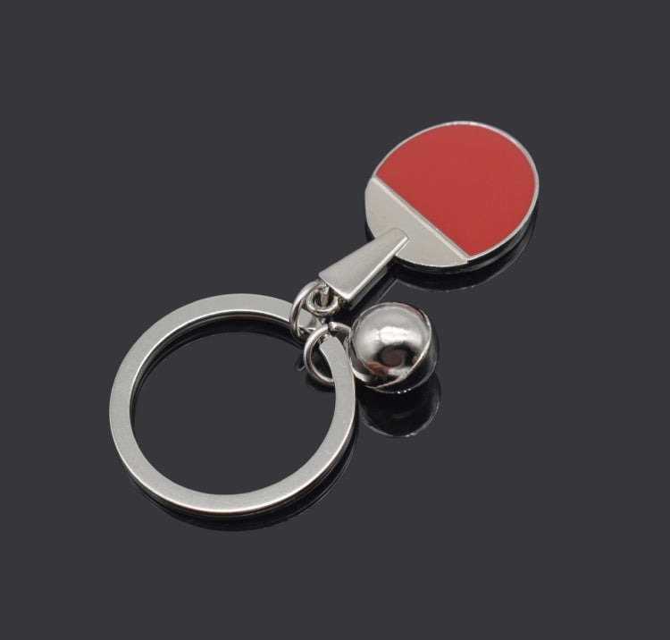 2pcs Table Tennis Metal Keychain Small Gift(BY-030) by buy2fix