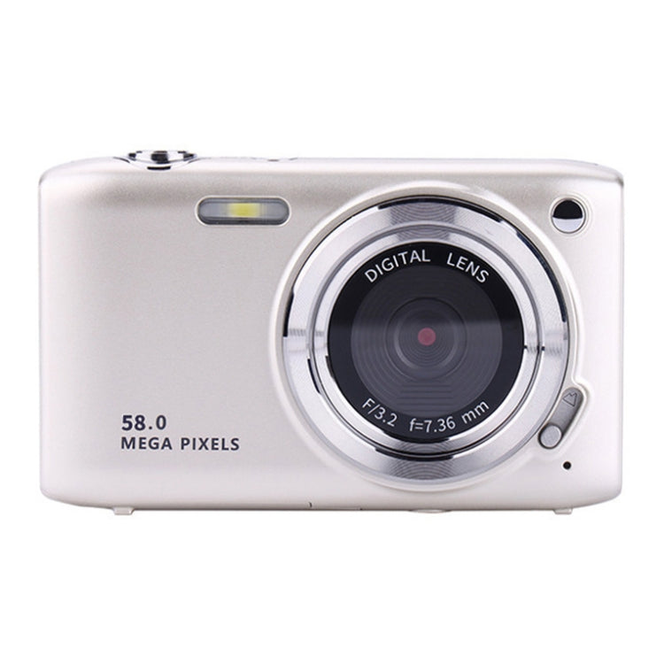 2.88 Inch IPS Screen HD Digital Camera 16X Zoom Portable CCD Camera(Champagne Gold) - Video Cameras by buy2fix | Online Shopping UK | buy2fix