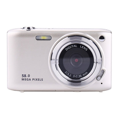2.88 Inch IPS Screen HD Digital Camera 16X Zoom Portable CCD Camera(Champagne Gold) - Video Cameras by buy2fix | Online Shopping UK | buy2fix