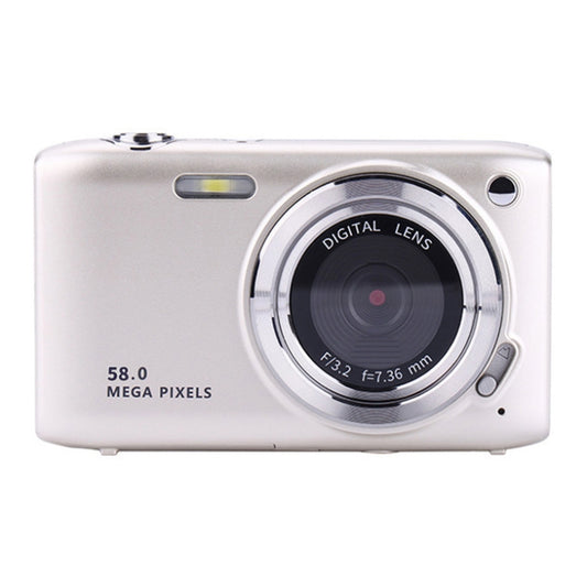 2.88 Inch IPS Screen HD Digital Camera 16X Zoom Portable CCD Camera(Champagne Gold) - Video Cameras by buy2fix | Online Shopping UK | buy2fix