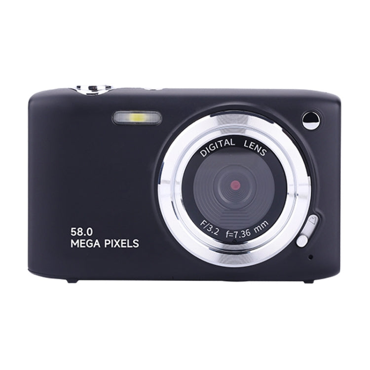 2.88 Inch IPS Screen HD Digital Camera 16X Zoom Portable CCD Camera(Black) - Video Cameras by buy2fix | Online Shopping UK | buy2fix