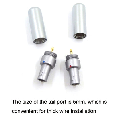 For Sennheiser HD800S / HD820 / Dharma D1000 Headphone Cable Plug Pin Connector(Silver) by buy2fix