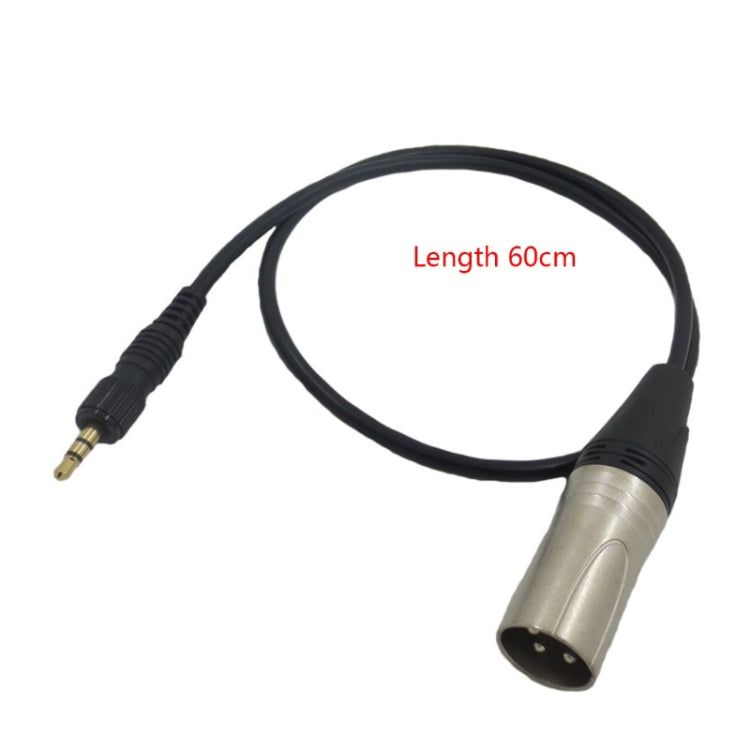 For Sony D11 / D21 / P03B Wireless Bee Microphone Pocket Camera Connection Cable, Length: 60cm(Black) by buy2fix
