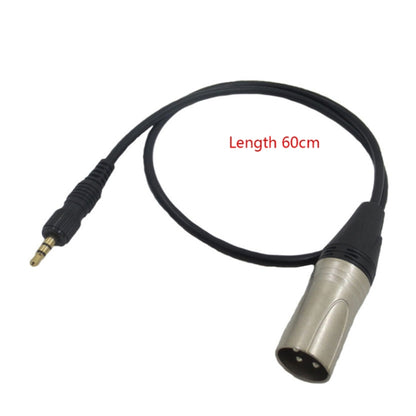 For Sony D11 / D21 / P03B Wireless Bee Microphone Pocket Camera Connection Cable, Length: 60cm(Black) by buy2fix
