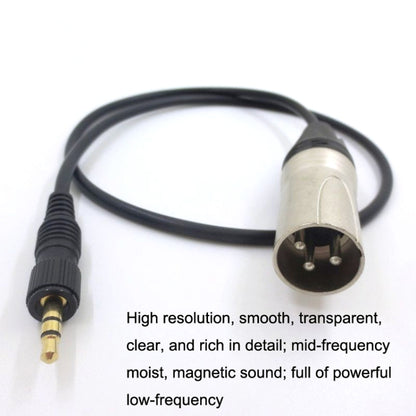 For Sony D11 / D21 / P03B Wireless Bee Microphone Pocket Camera Connection Cable, Length: 60cm(Black) by buy2fix