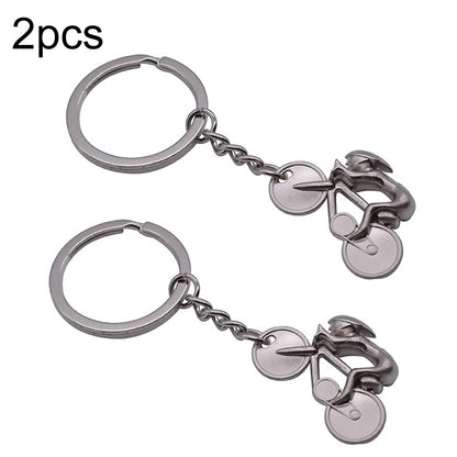 2pcs Simulated Bicycle Metal Key Chain(BY-333) by buy2fix