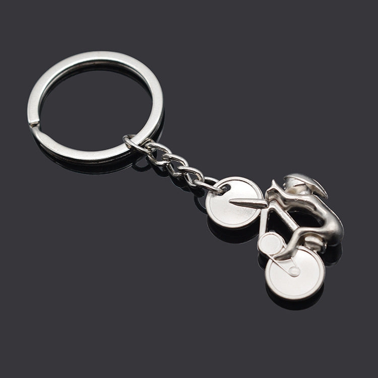 2pcs Simulated Bicycle Metal Key Chain(BY-333) by buy2fix