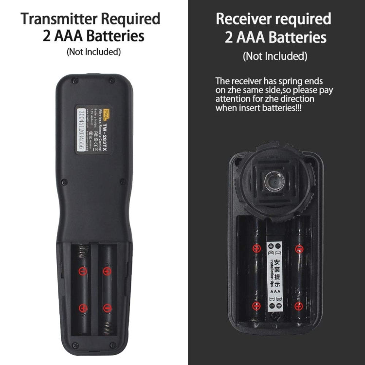 For Canon E3 Pixel TW283 Shutter Wireless Delay Remote Control SLR Shutter Flasher by Pixel