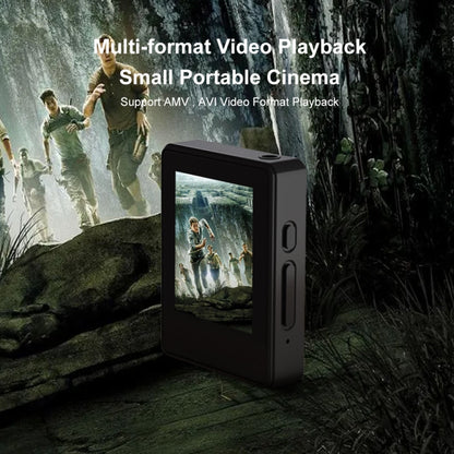 MP3 Music Player Bluetooth 5.0 Ebook Recorder MP4 Walkman 128GB(Black) - MP3 Player by buy2fix | Online Shopping UK | buy2fix