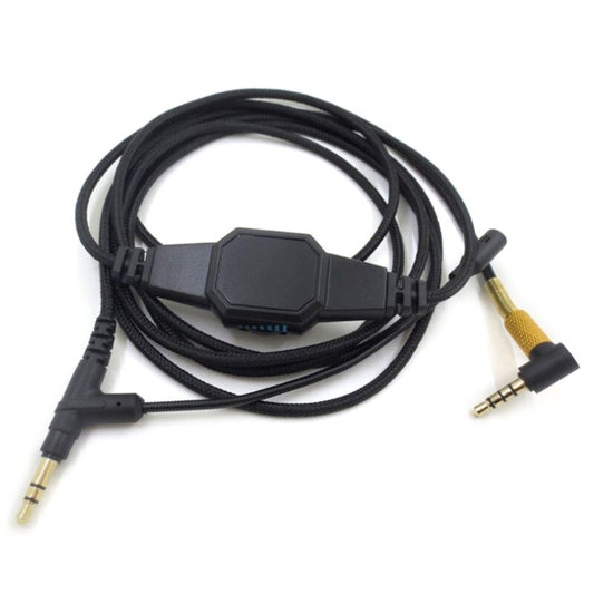 2m For Boom Microphone V-MODA Computer Gaming Headphone Cable(Gold Plug) by buy2fix