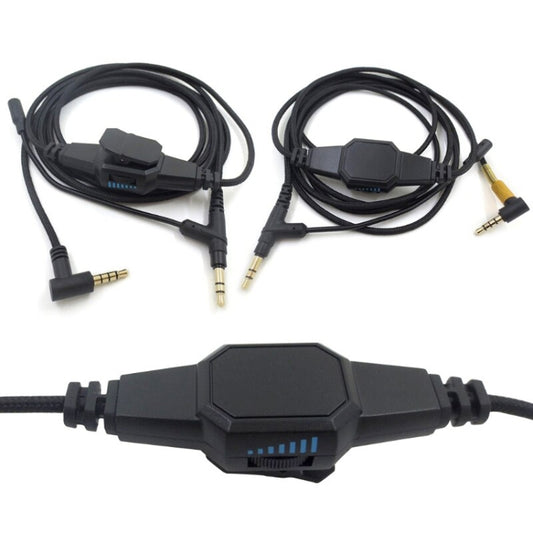 2m For Boom Microphone V-MODA Computer Gaming Headphone Cable(Gold Plug) by buy2fix