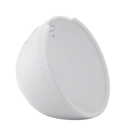 For Amazon Echo Pop Smart Speaker All-Inclusive Drop-Proof Protective Cover(White) - Protective Case by buy2fix | Online Shopping UK | buy2fix