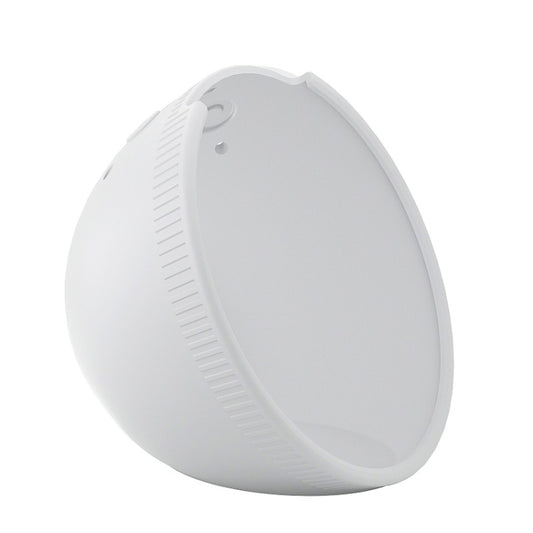 For Amazon Echo Pop Smart Speaker All-Inclusive Drop-Proof Protective Cover(White) - Protective Case by buy2fix | Online Shopping UK | buy2fix