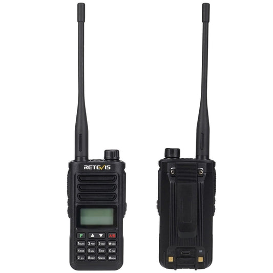 RETEVIS RA89 UV Dual-segment IP68 Waterproof Dual-guard Dual-standby Walkie Talkie(EU Frequency 144-146/430-440MHz) - Handheld Walkie Talkie by RETEVIS | Online Shopping UK | buy2fix
