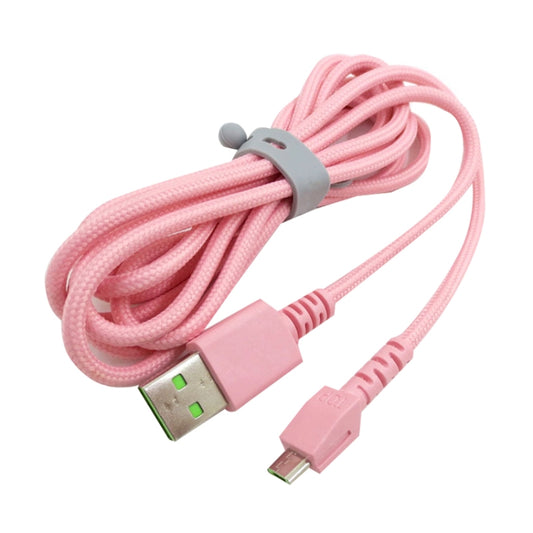 For Razer / Naga Viper Pro / Viper V2 Professional Wireless Mouse Charging Cable(Pink) by buy2fix