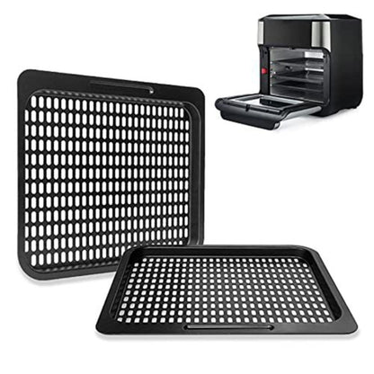 Air Fryer Divider Panel Removable Steam Rack Roast Chicken Rack Oven Accessories - Cooktop Parts by buy2fix | Online Shopping UK | buy2fix