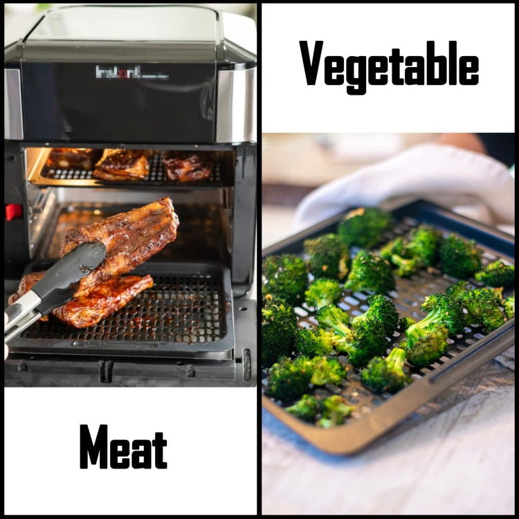 Air Fryer Divider Panel Removable Steam Rack Roast Chicken Rack Oven Accessories - Cooktop Parts by buy2fix | Online Shopping UK | buy2fix