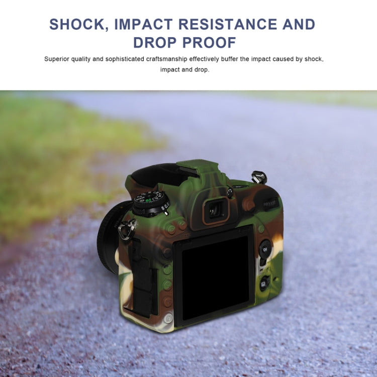 Pixel P001 For Nikon D750 Camera Silicone Protector Case(Desert Camouflage) - Protective Case by Pixel | Online Shopping UK | buy2fix