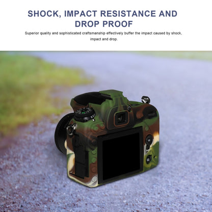 Pixel P001 For Nikon D750 Camera Silicone Protector Case(Desert Camouflage) - Protective Case by Pixel | Online Shopping UK | buy2fix