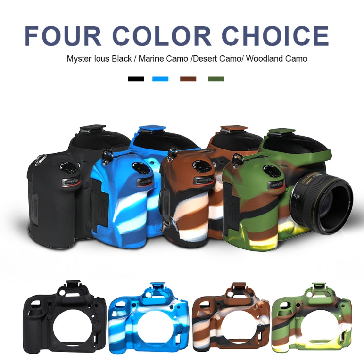 Pixel P001 For Nikon D750 Camera Silicone Protector Case(Desert Camouflage) - Protective Case by Pixel | Online Shopping UK | buy2fix