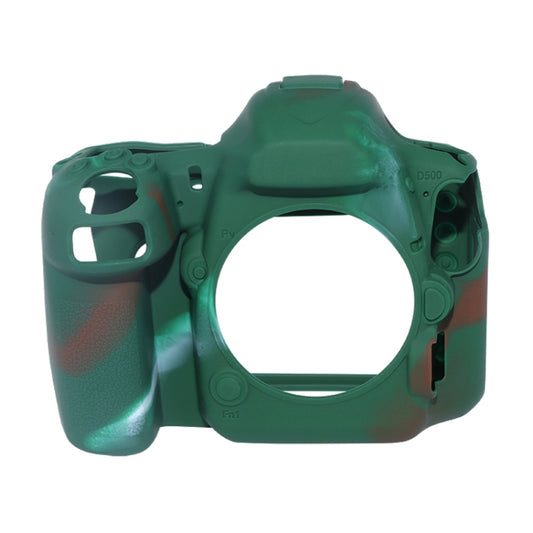 Pixel P001 For Nikon D500 Camera Silicone Protector Case(Jungle Camouflage) - Protective Case by Pixel | Online Shopping UK | buy2fix