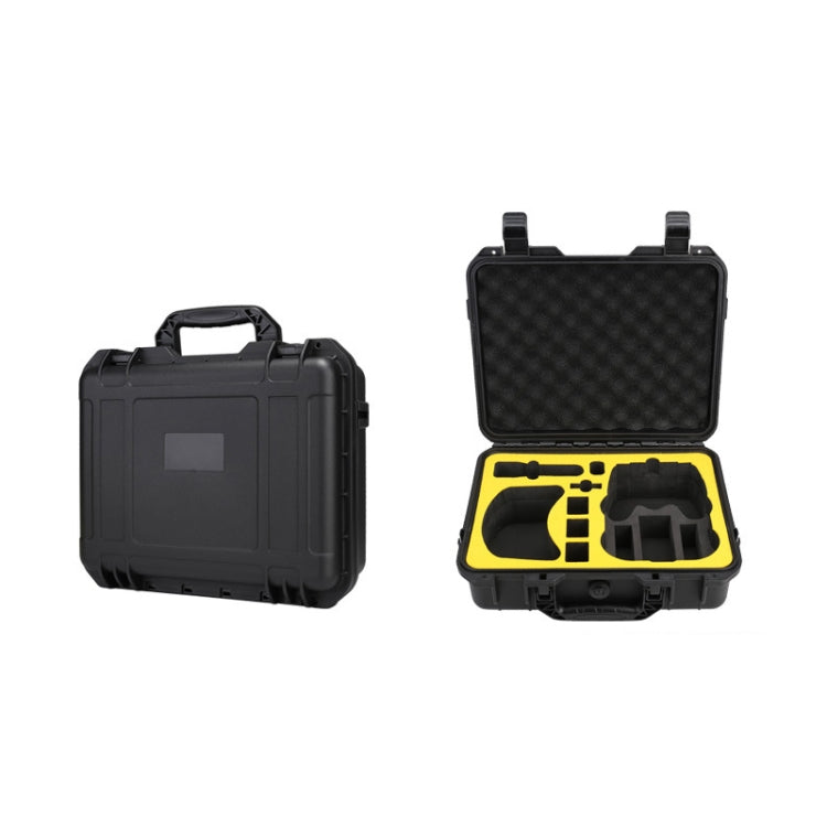 For DJI Avata Storage Bag Portable Protective Case Compatible FPV Controller 2 Black by buy2fix
