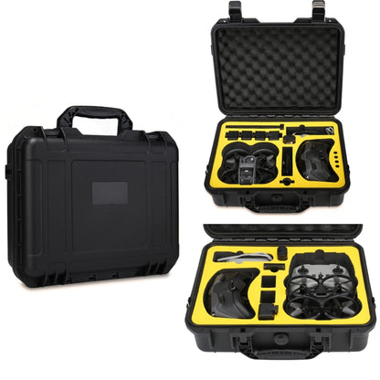For DJI Avata Storage Bag Portable Protective Case Compatible FPV Controller 2 Black by buy2fix